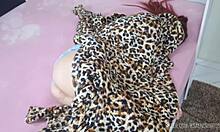 daddy mistakes stepdaughter for wife and cums on her ass