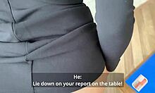 Slutty Secretary Assfucked Doggystocked Creampied Swallows Office Cum Load!