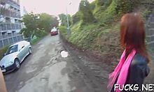 Riding That Spy Cam Ramrod Hard And Rough!