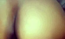 Hot mother-in-law rides while wife shops at market