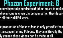 Blonde teen facefucked by monster cock in Zero Suit Samus costume