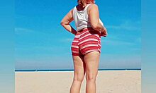 Bebezita Baby Flaunts Huge Natural Tits Big Pussy Lips