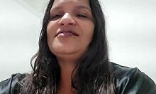 Latina Paty Spreads Hairy Big Pussy Beaver Wide Open