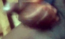 REAL AFRICAN SHEMALE STROKES HUGE MONSTER COCK CLOSE-UP BIG CUMSHOT