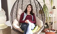 ohh beautiful donau plays doktor with dildo fingering her wet spot