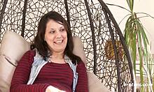 ohh beautiful donau plays doktor with dildo fingering her wet spot