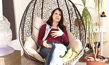 ohh beautiful donau plays doktor with dildo fingering her wet spot