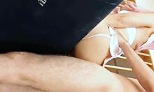 sexy young latina cutie gets tight vagina stretched by huge cock ending in hot creampie