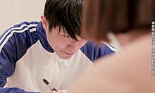 Saucy Asian Tutor Devours Monster Cock!