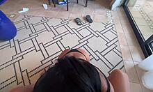 bubble butt tanned latina tight pussy pounded parents away 🍑💦