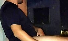 soccer field public facial cumshot almost caught outdoor flashing