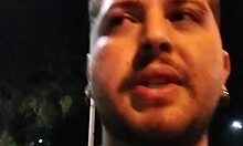 soccer field public facial cumshot almost caught outdoor flashing