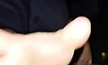 soccer field public facial cumshot almost caught outdoor flashing