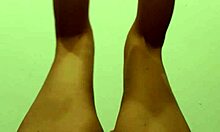 Wife Naked Workout Spreads Dilates Hairy Pussy Wide Part 1