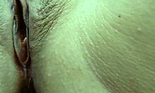 horny mature wife squats gapes shaved cunt outdoors on deck
