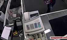 Hot Latina Roughly Screwed by Nasty Pawn Keeper!