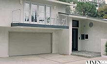 Bent over dorm beauty teases black roommate into doggystyle pounding.