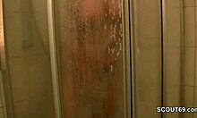 uh i caught my stief-schwester in bath n fucked her hard