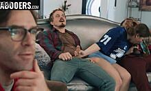 My stepdauter makin football contact sport!!