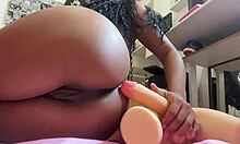 check out this sexy latina in lingerie stroking cock goiania style