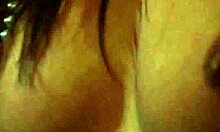 she gets the bath while her friend takes the whip in lezdom play