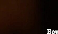 she gets the bath while her friend takes the whip in lezdom play