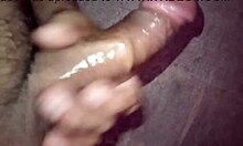 Chico strokes his monster cock solo until hot cum explodes everywhere