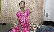 curvy indian bhabhi screams as delivery guy pounds her fat ass deep in bathroom