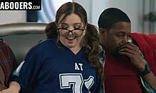 My stepdauter makin football contact sport!!