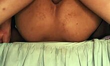 me vibrating my ass while he pounds until i squirt creampie