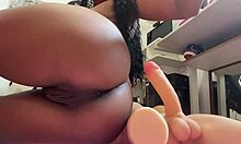 check out this sexy latina in lingerie stroking cock goiania style