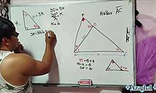 yo, wanna learn sexual math to calculate your hot area with this nerdy student? 😏📐