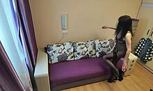 i'm the long-legged beauty posing in stockings for hot casting