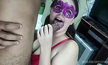 hey corno, your shy wife turned slut for big black cock while you filmed her facial?