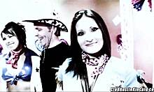 Busty Austin Kincaid Fucks Brooke Haven In Wild American Orgy Slut Fest