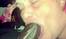 fuck yeah gumming that massive black cock deep down her throat glory style!!