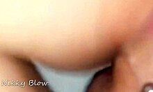 pierced cock stretches my wet slutty pussy closeup