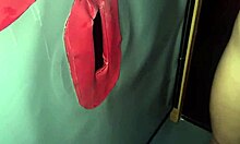 Hubby shares me at swingers gloryhole for creampies and humiliation