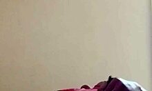 ebony babe's tight wet pussy aches for deep pounding alone at home