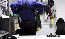 Caught stealing? Desi cougar bends over office desk for hard fuck