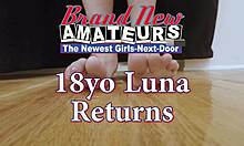 skinny ginger luna parish gags on cock before pussy pounding finale?