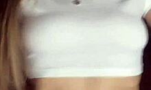 Young Russian teen 18+ performs captivating live dance routine on Bigo platform