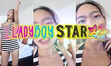 sexy horny ladyboy bareback anal fucked hard by monster cock cowgirl riding