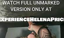 gloryhole date night cuckold hubby watches helena price deepthroat big black cock