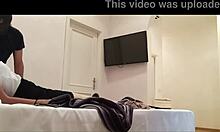 that sexy petite latina milf gets tied up in stockings heels and roughly fucked