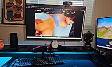 Daisy Phoenix Catches Stepbro Masturbating Leads to Bent Over Doggystyle Dirty Cowgirl Ride Tale