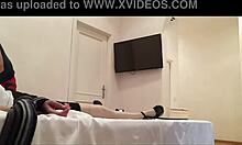 that sexy petite latina milf gets tied up in stockings heels and roughly fucked