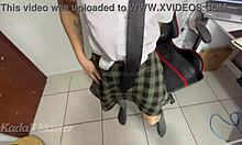 Latina Nerd Student Fucks Teacher for Better Grades