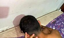 me follo a la empleada de mi mujer por su coño apretado y rico colombian style