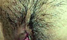 Beautiful Latina Housewife's Tight Wet Pussy Dripping Before Creampie Finish